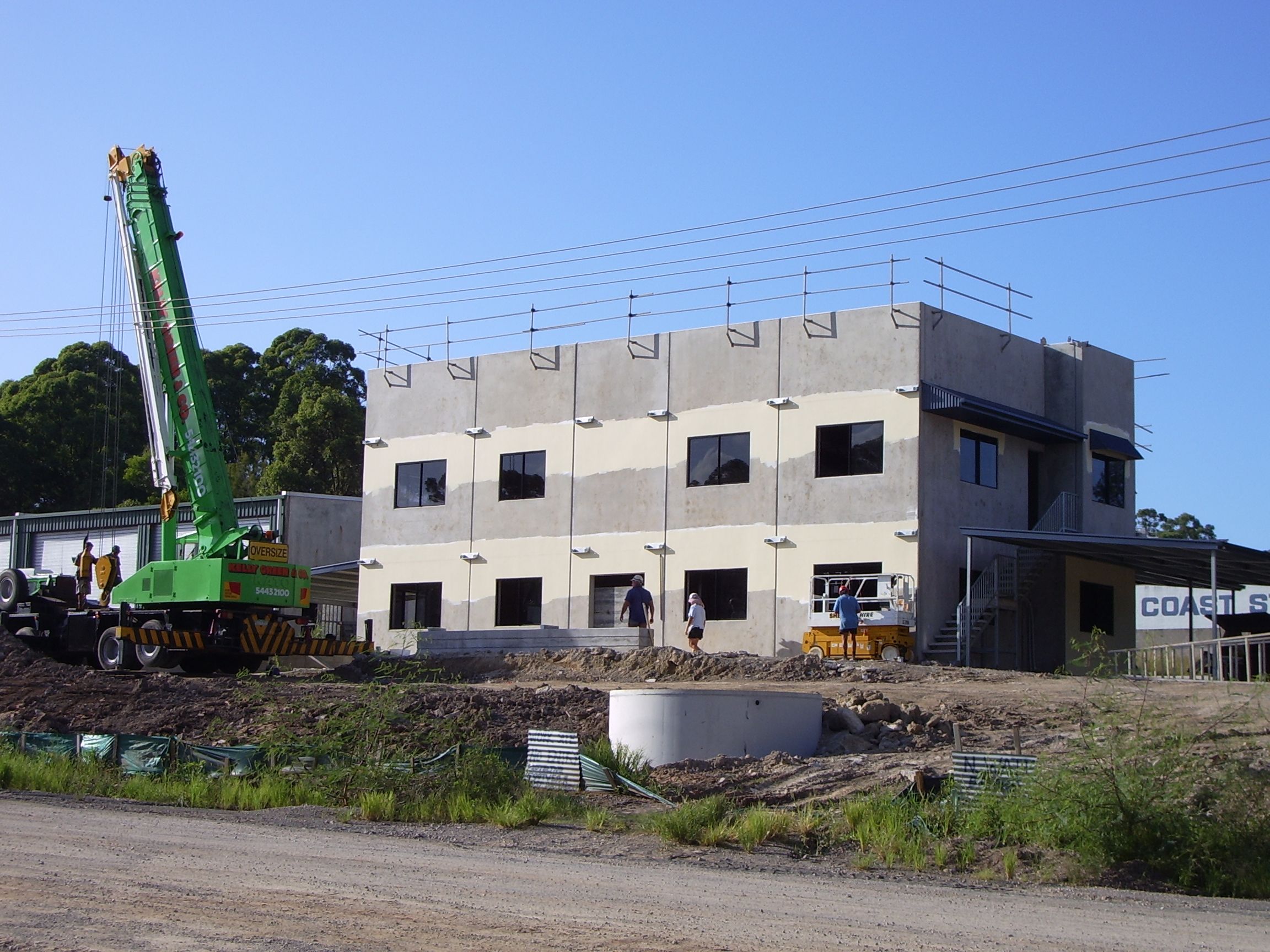 New office being built