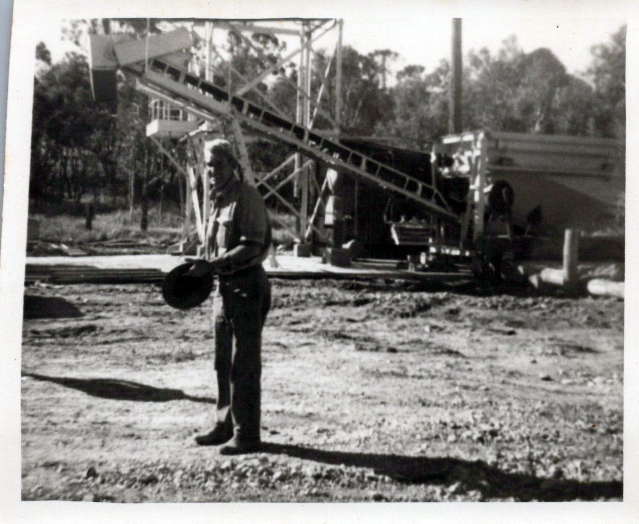 Vic Cordwells hard at work