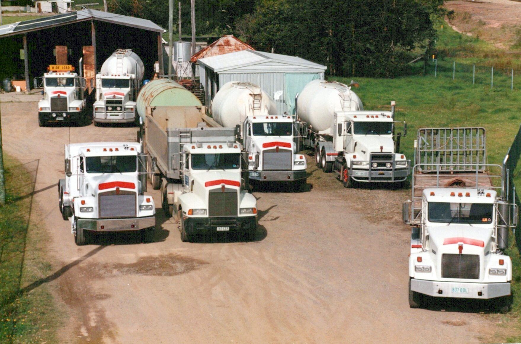 All our trucked owned up to this point