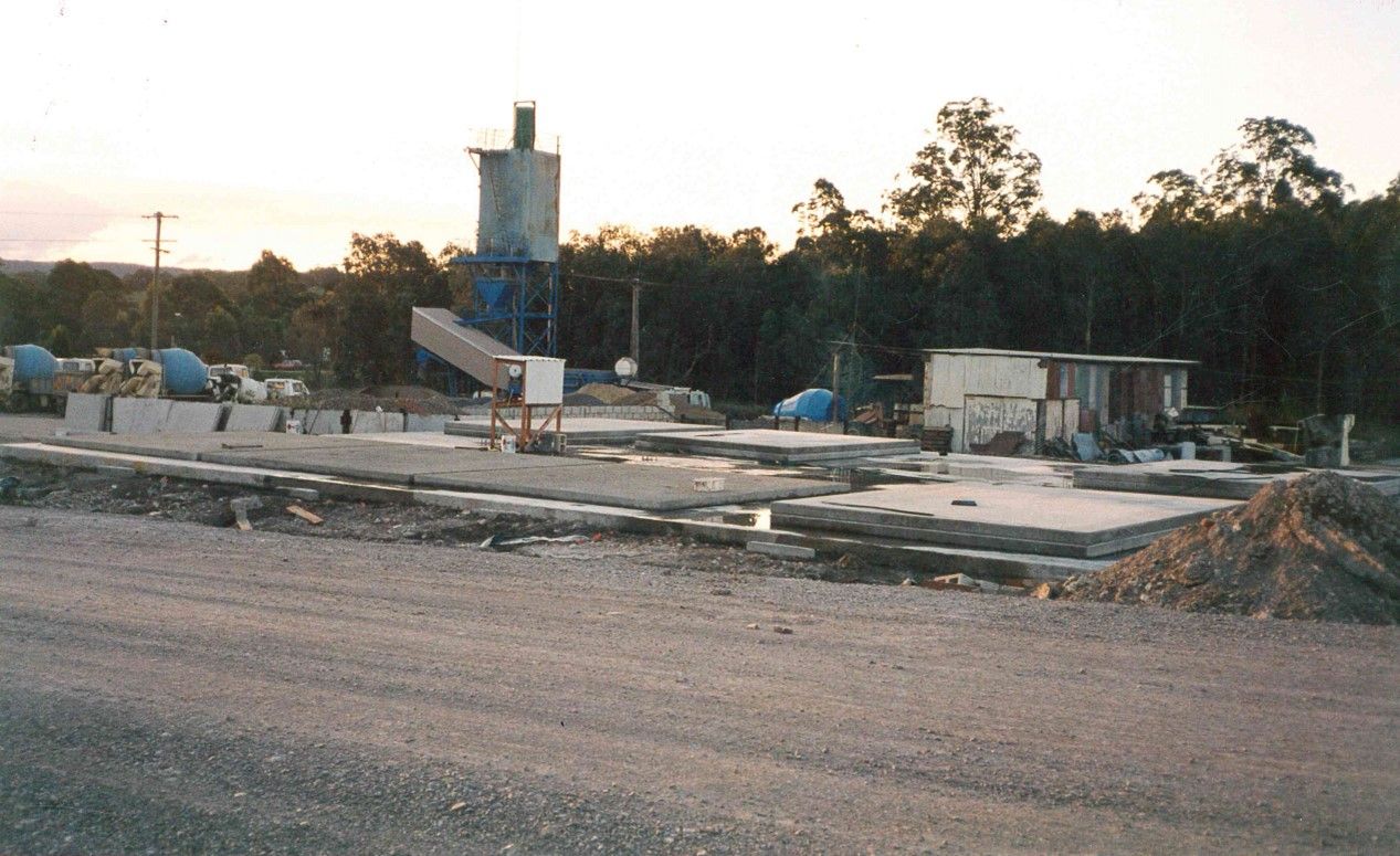 Workshop being built